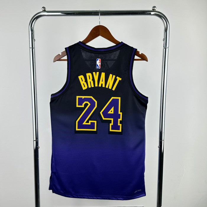 Lakers NBA Shirt 2025 Season City Version BRYANT 24