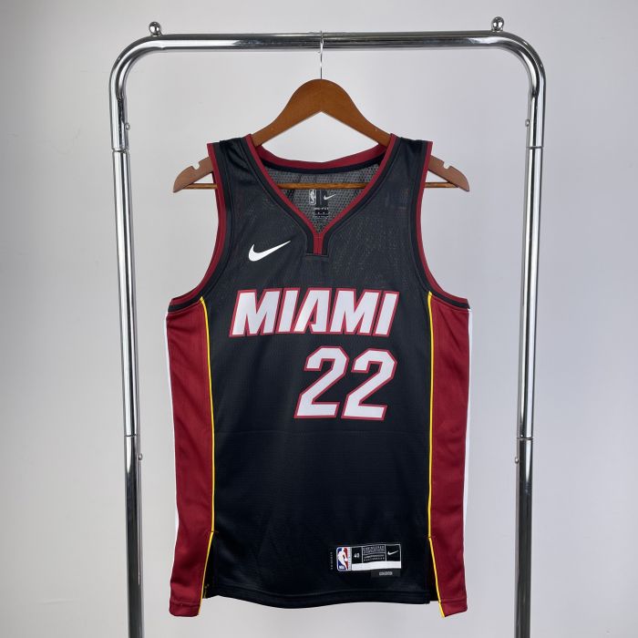 Miami Heat NBA Shirt 2023 season black BUTLER 22