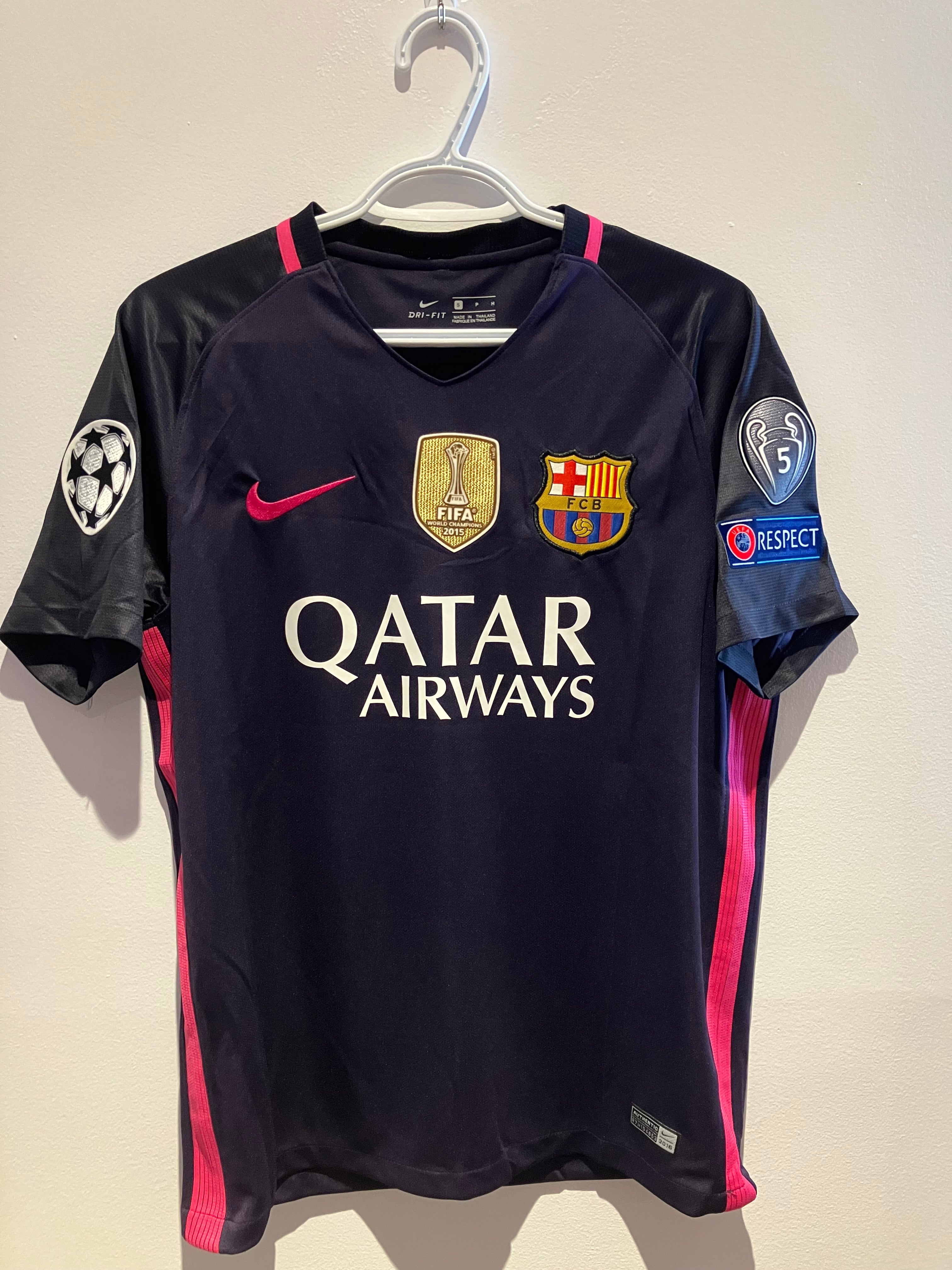 Barcelona 2016/2017 away retro shirt