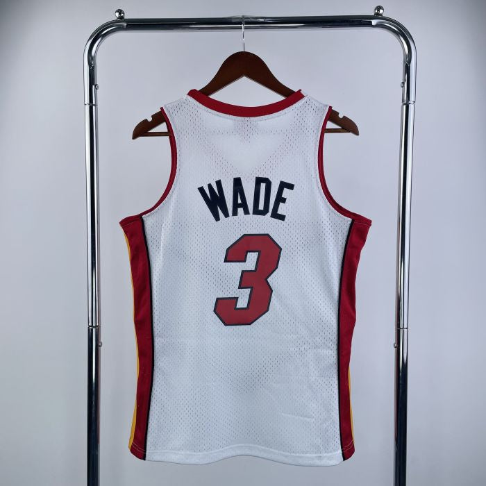 Miami Heat NBA Shirt 2006 season white WADE 3
