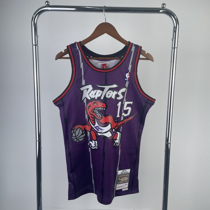 Toronto Raptors NBA Shirt 1999 Season Purple CARTER 15
