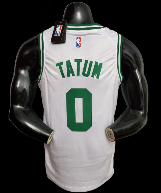 Boston Celtics NBA jersey shirt white Tatum 0