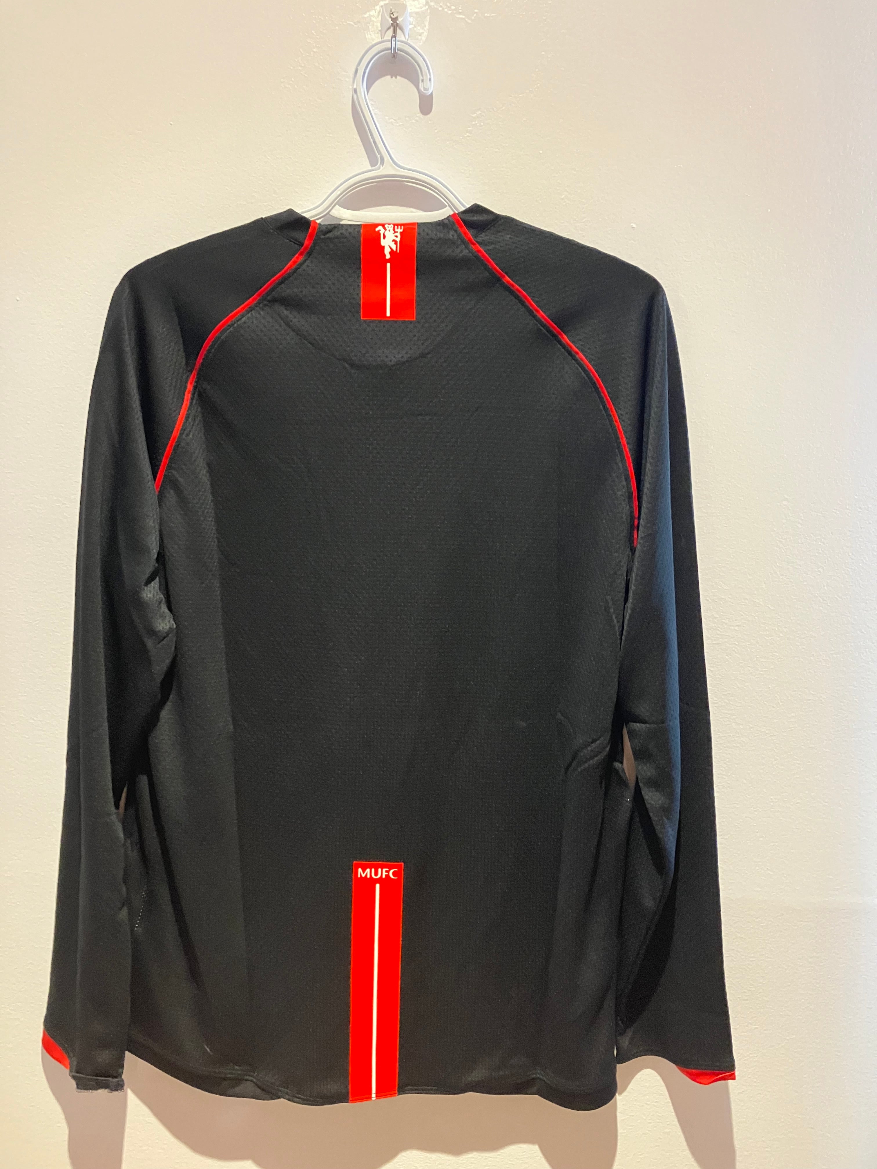 Manchester United 2007/2008 away retro shirt long sleeve