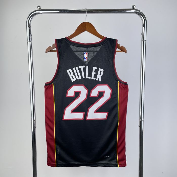 Miami Heat NBA Shirt 2023 season black BUTLER 22