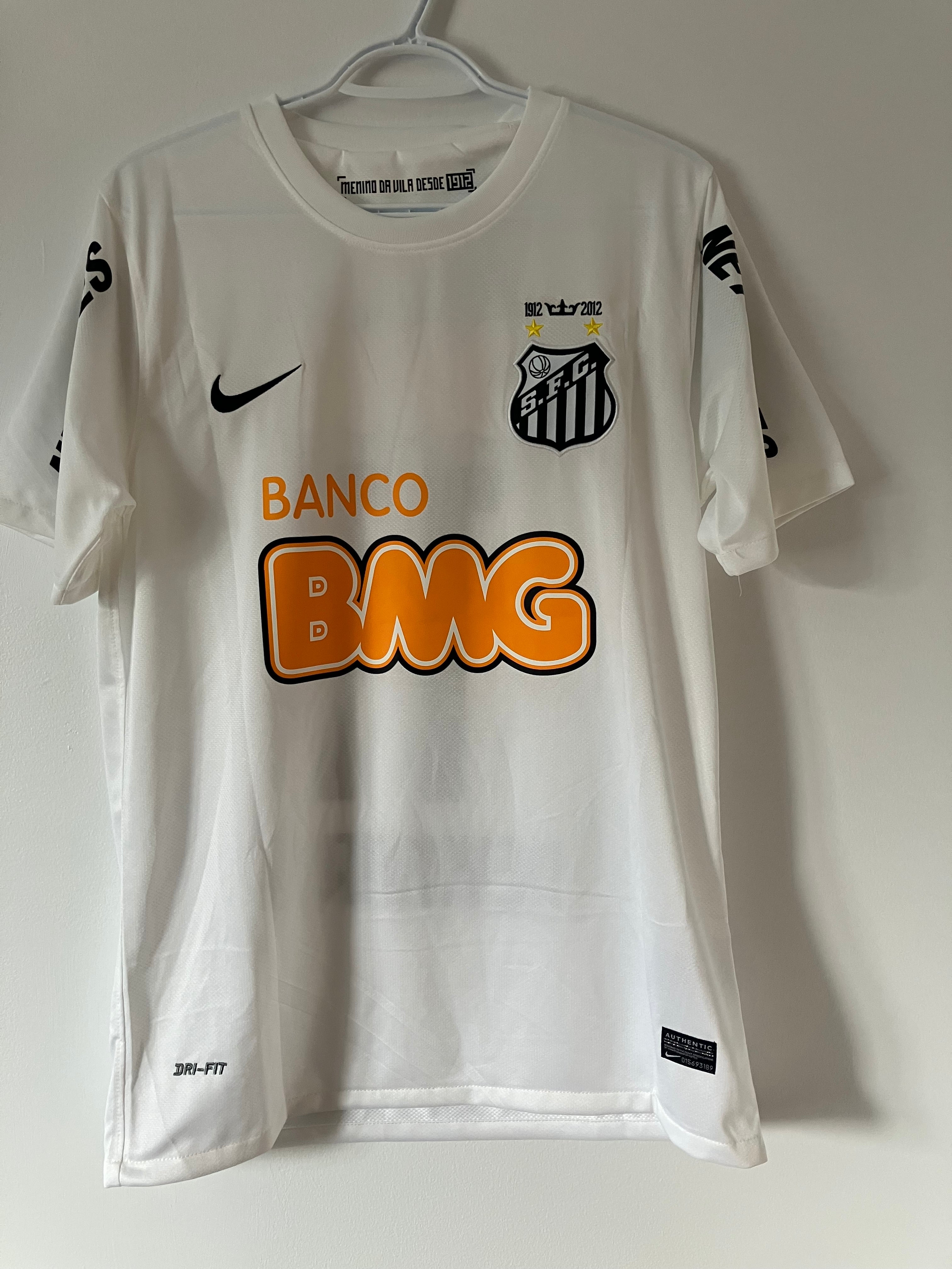 Santos FC 2012/2013 home retro shirt