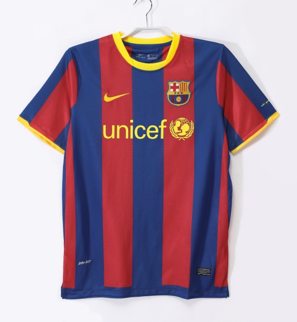 Barcelona 2010/2011 home retro shirt