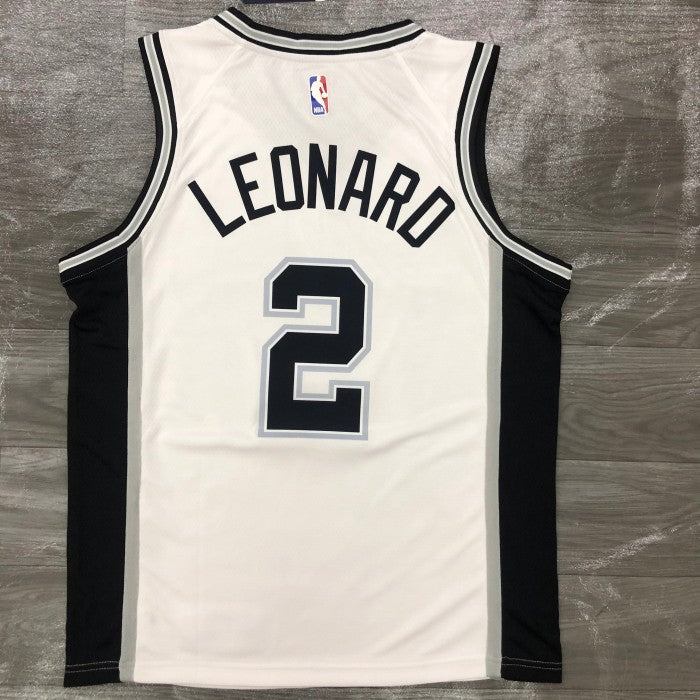 San Antonio Spurs NBA Shirt White LEONARD 2