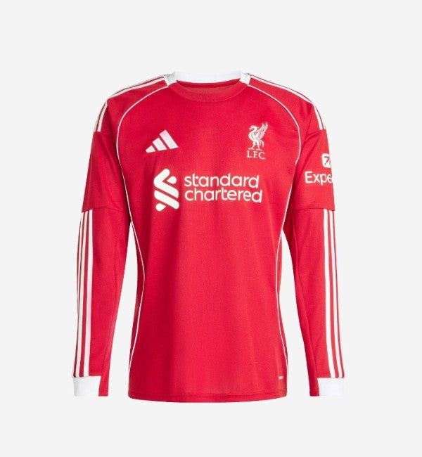 Liverpool 2025/2026 home shirt (long sleeve)
